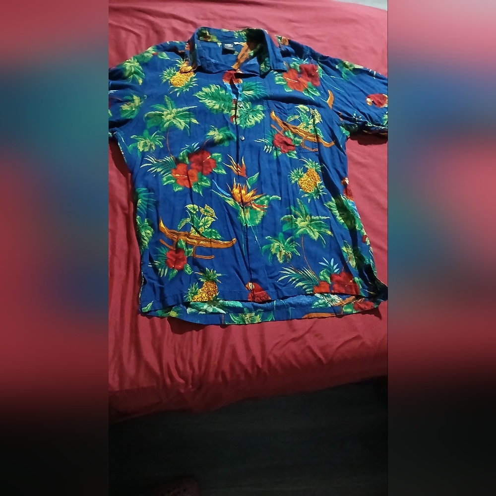SQUISH WEAR Tropical Floral Men's Shirt